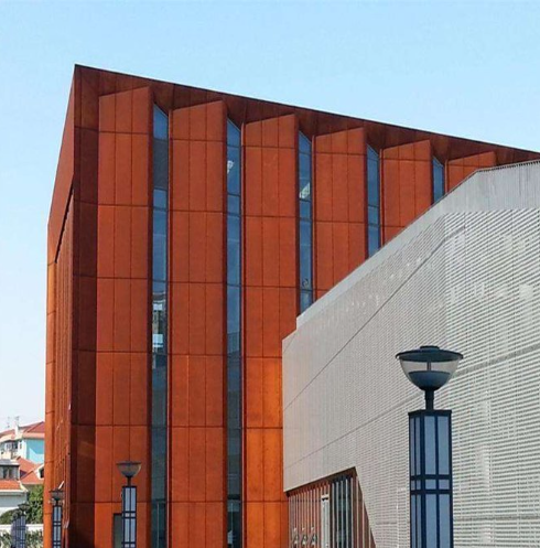 Corten Steel Facade Panels