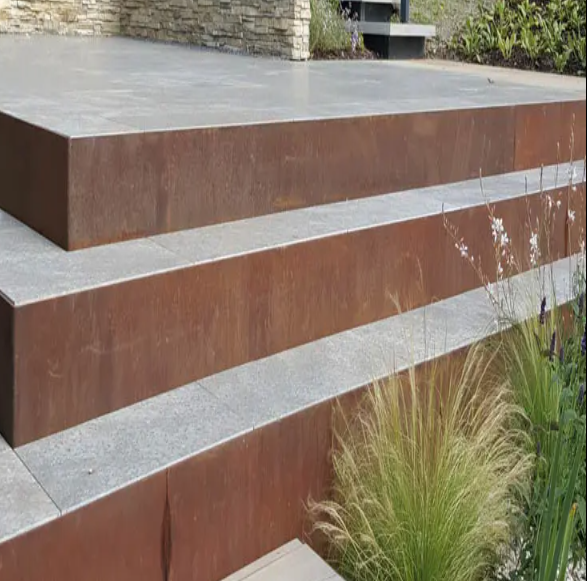 Corten Steel Landscape Edging For Garden