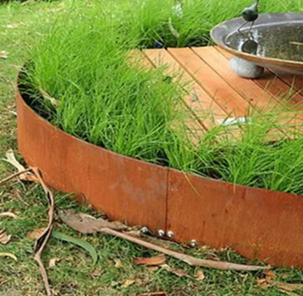 Corten Steel Landscape Edging For Garden-784