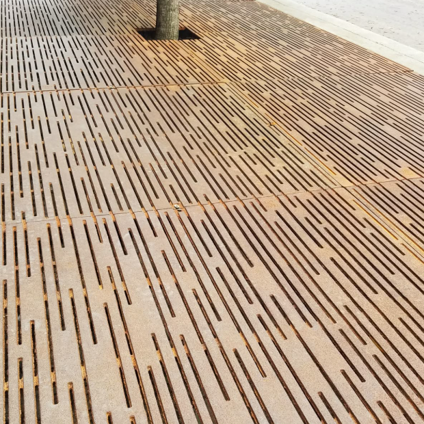 choose Your Heavy Duty Corten Steel Trench Grates