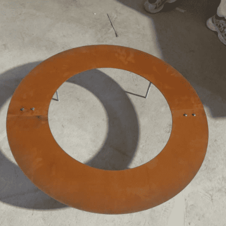 Corten Tree Grate Modern Decorative Design