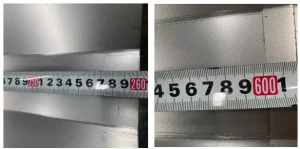 length of CORRUGATED STEEL SHEET