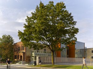 The SA588 Corten Steel Building