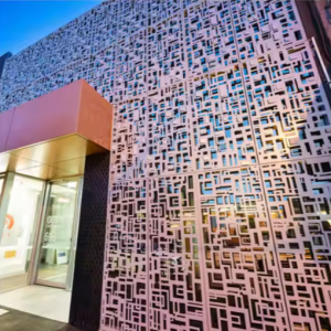 Facade ASTM SA588 Grade B