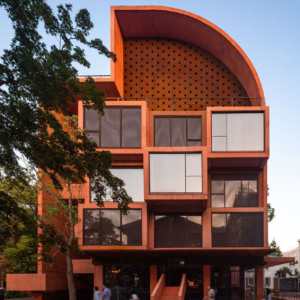 Modern home and villa facades by corten