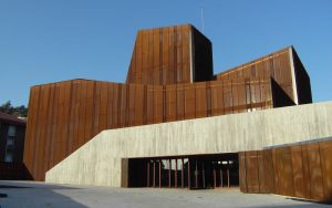 The building made from SA709 Grade 50W