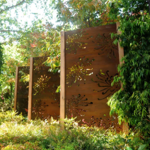 The Application of Corten Steel Fence for Urban landscapes