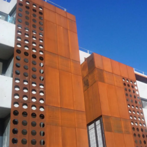 Building of Q345GNH Corten Steel Plate
