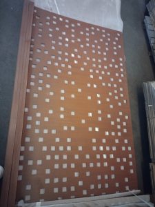 The Corten Container Panels