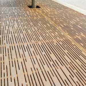 corten grate
