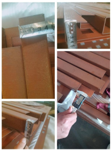 Perforated Corten Steel Panels